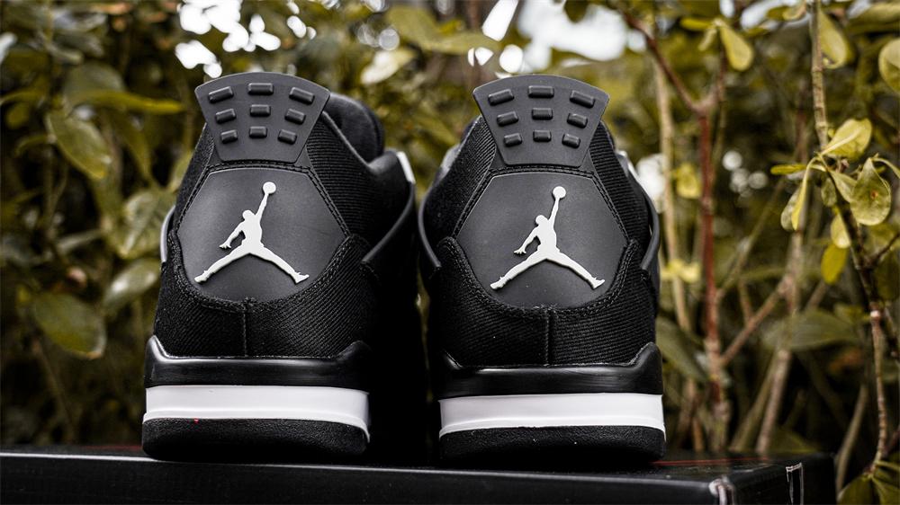 PK GOD Jordan 4 Retro SE Black Canvas RETAIL MATERIALS READY TO SHIP